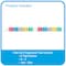 C-Line Products 5" x 10" Assorted 13-Pocket Junior Size Expanding File, 12EA/DS 58710-DS - alternate 4